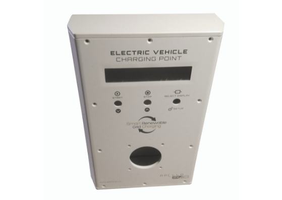 Weatherproof EV charging enclosure