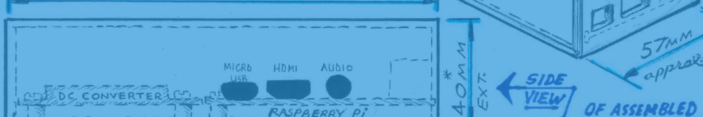 Clear Plastic Rasperry Pi Casing Enclosure