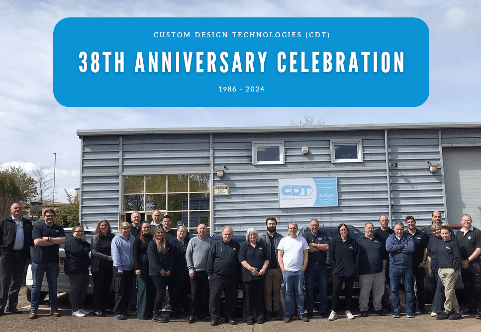 38 Anniversary foor CDT in Brackley